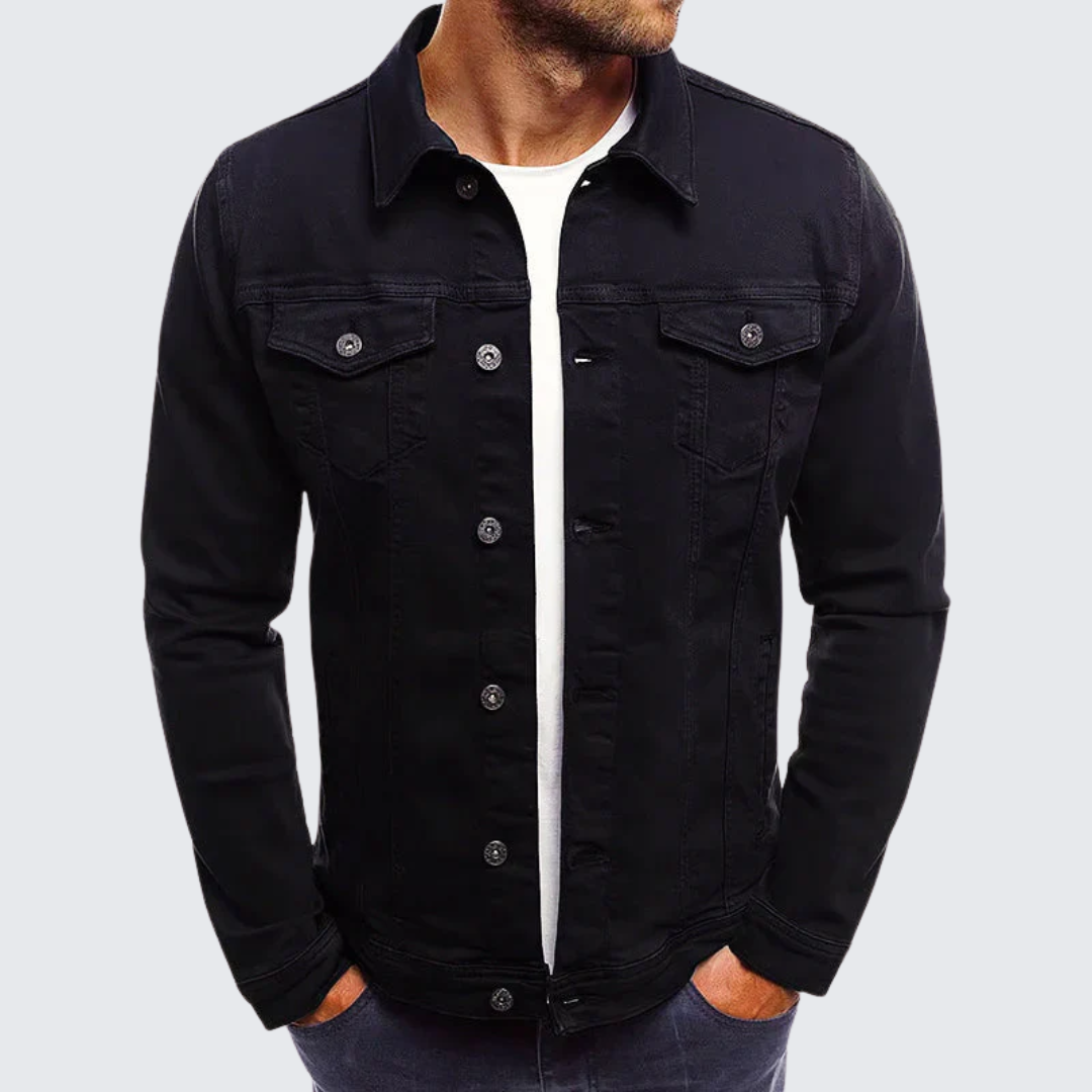 Lando | Κλασικό Μπουφάν Denim