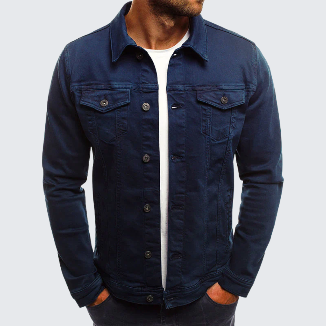 Lando | Κλασικό Μπουφάν Denim