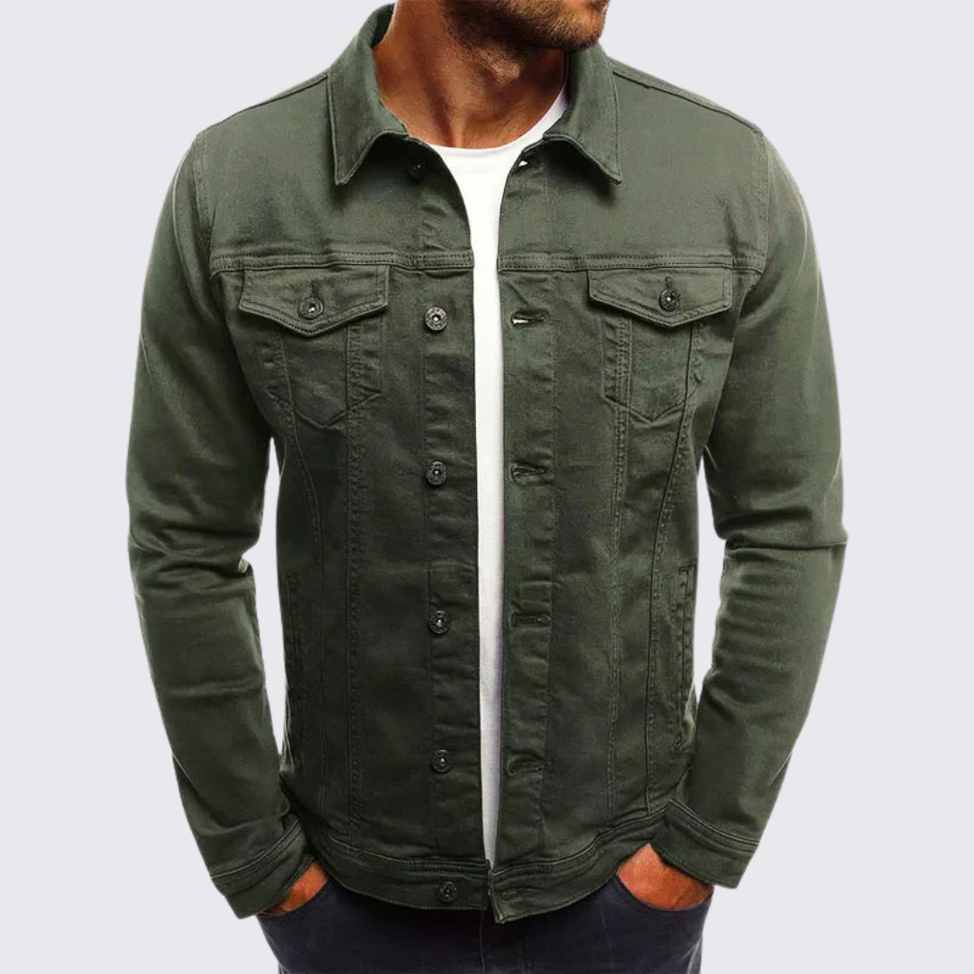 Lando | Κλασικό Μπουφάν Denim