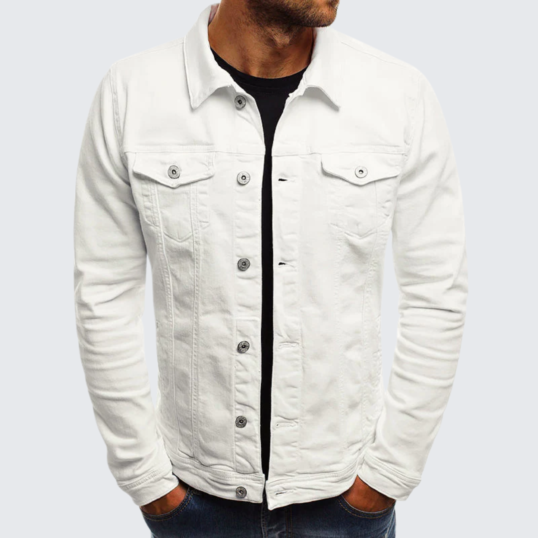 Lando | Κλασικό Μπουφάν Denim