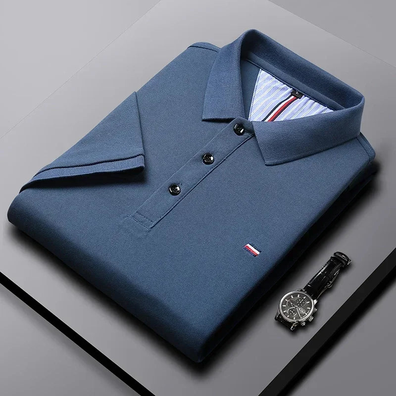 Tommy™ | Κλασική ανδρική πόλο μπλούζα